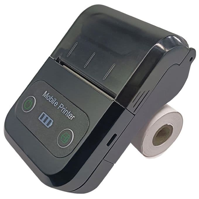 Mini Portable Thermal Printer 58mm, Wireless, Rechargeable, Mobile POS