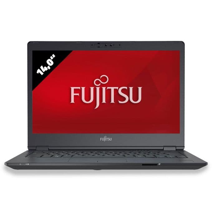Fujitsu Lifebook U7410 - Intel Core i5 - 16GB RAM - 256GB Storage - 14" - 10th Gen - Pro Wi-Fi - 6-Month Warranty - Black (Reinstalled)