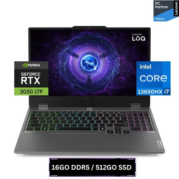 Lenovo LOQ 15IRX9 Ordinateur portable Gaming