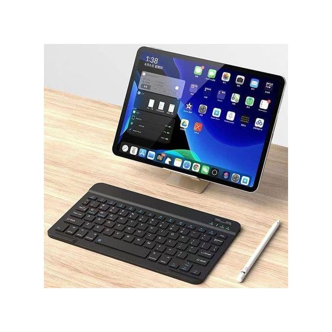 10’‘Sans Fil Bluetooth Clavier Applicable Téléphone Tablette